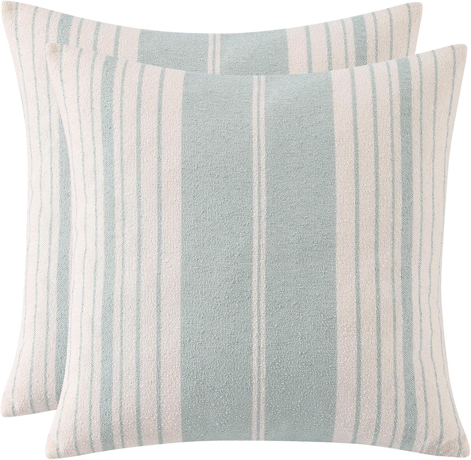 Classic Stripe Throw Pillow Covers with Refined Cushion Design